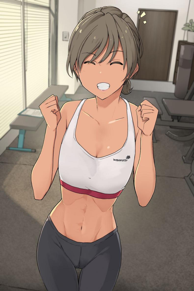 เทรนเนอร์ส่วนตัว [Wakamatsu] Ikken Yasashisou na Personal Gym no Trainer-san ni Karada o Ijimenukareru Hanashi A Seemingly Gentle Personal Trainer Gives My Body a Rough Workout-1